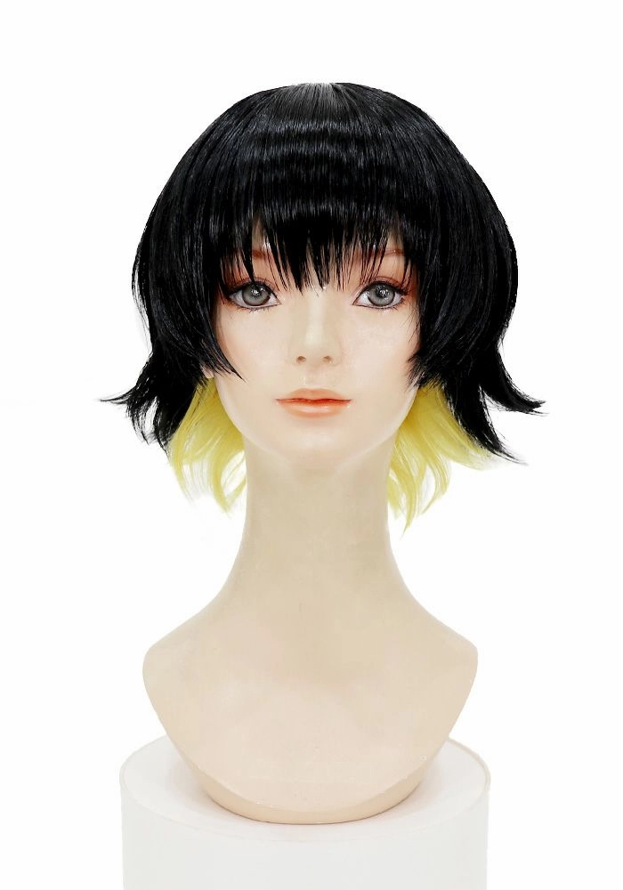 "BLUELOCK" Meguru Bachira style cosplay wig Artistic Vinyl Toy Robot Creation