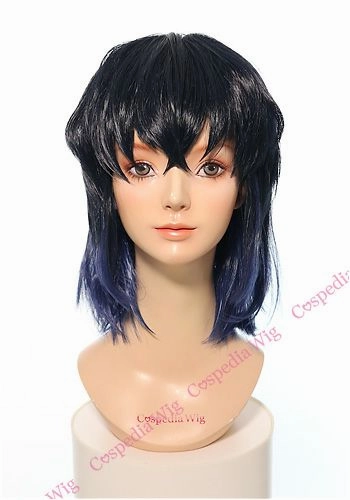 "Demon Slayer" Inosuke Hashibira style cosplay wig Family Heirloom Fantasy Character Fantasy Item