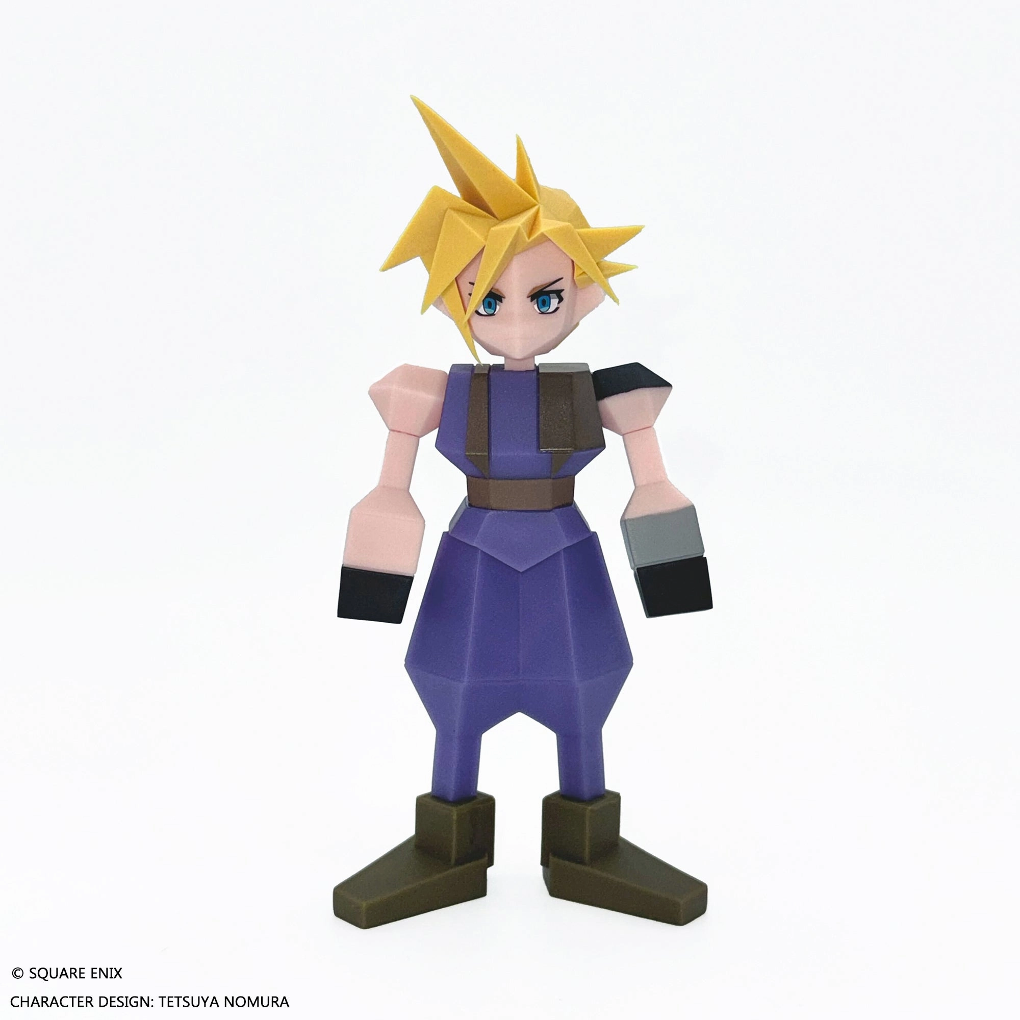 Corporate Gift "Final Fantasy VII" Polygon Soft Vinyl Figure Cloud Strife