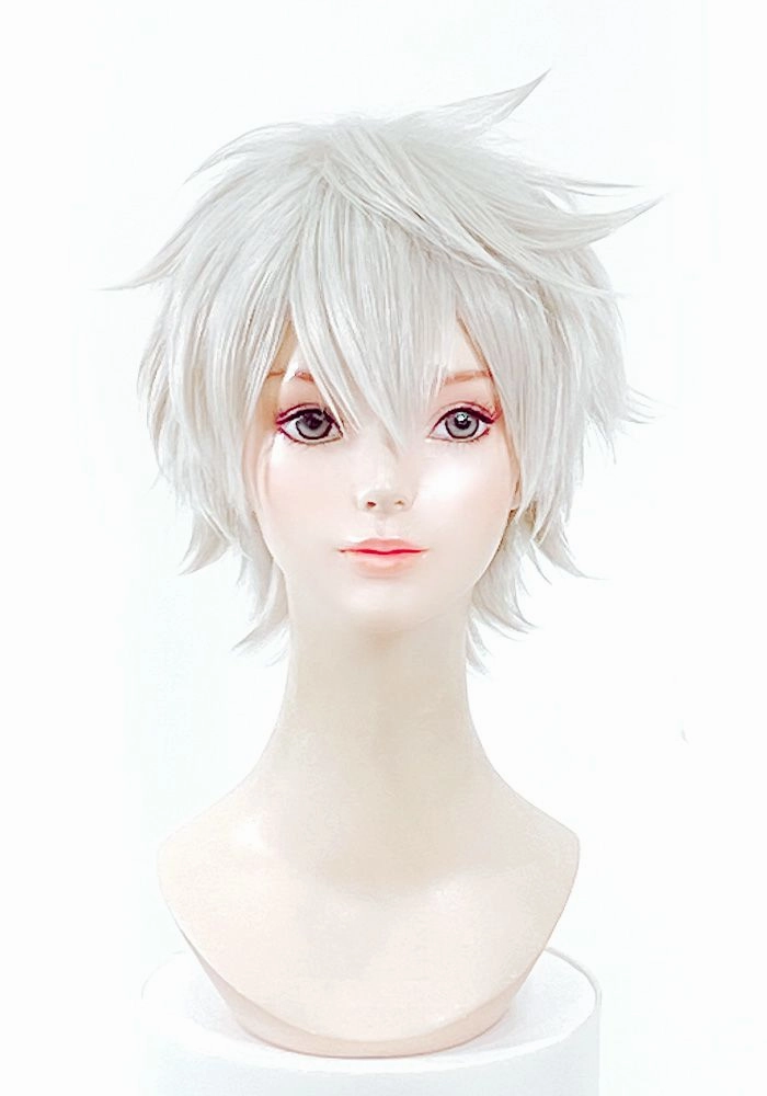 Cat Figurine Steampunk Design "Genshin Impact" Bennett style cosplay wig