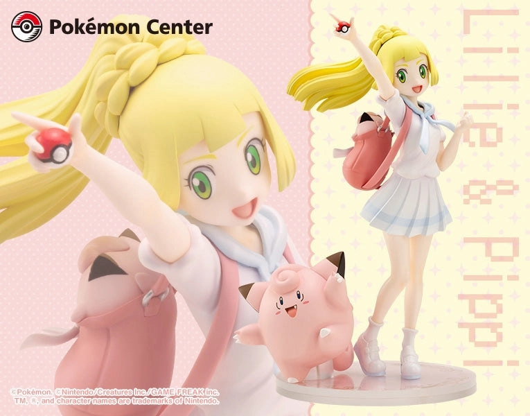 Confidence Builder Butterfly Garden (Resale) POKEMON CENTER ORIGINAL FIGURE Lillie & Pippi
