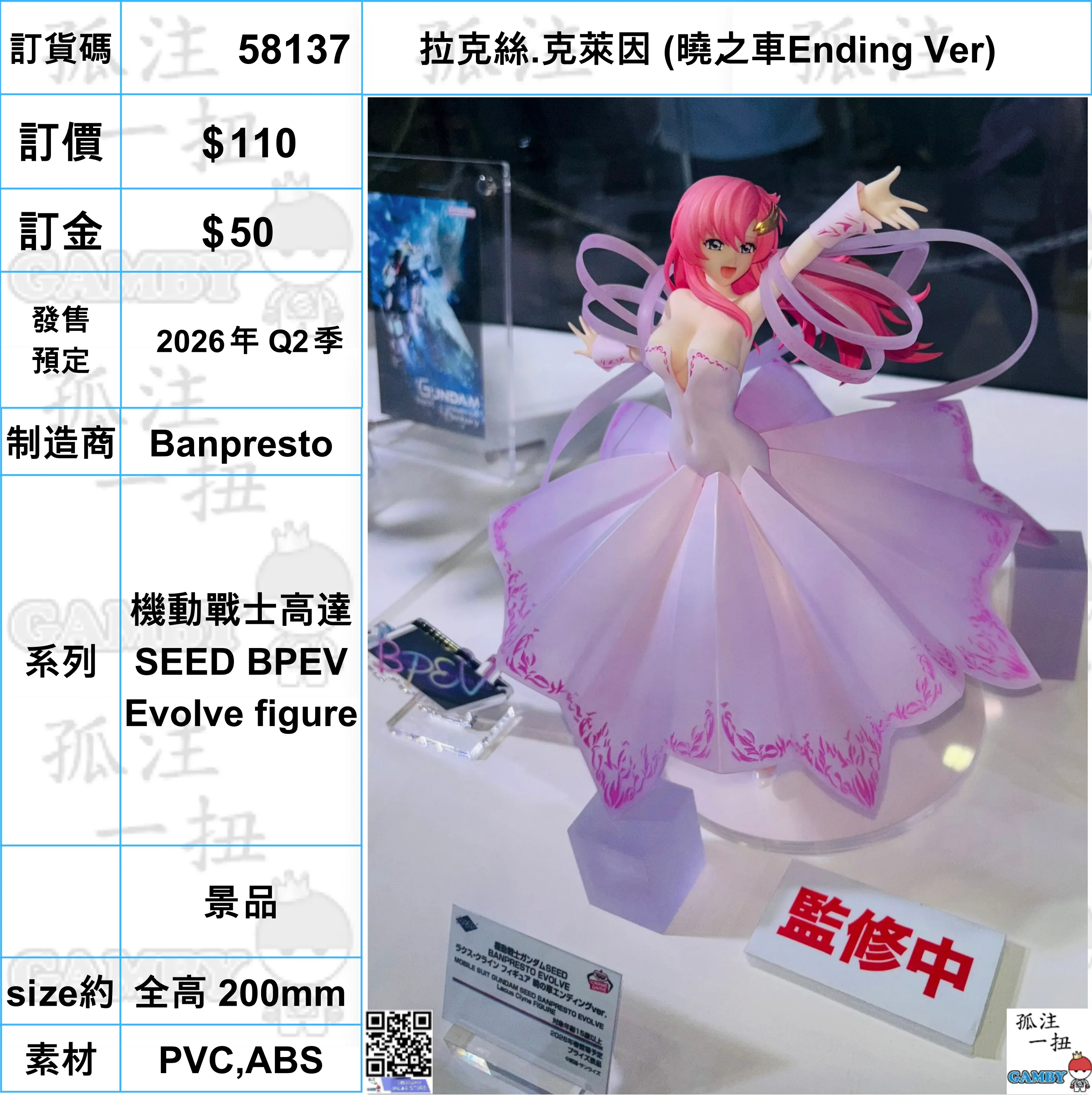 ?a:58137 <?r$110> #(?????m?M)???z.???R?? (??Ending Ver)=?C?????_SEED BPEV Evolve figure Creative Display