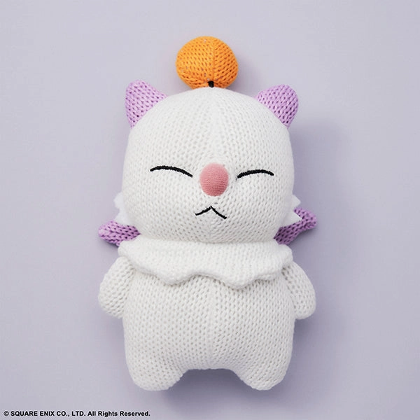 Decorative Model ??Resale??"Final Fantasy" Knitted Plush Moogle