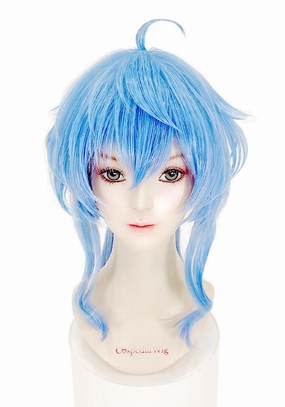 "Genshin Impact" Ganyu style cosplay wig Window Sill Rustic style