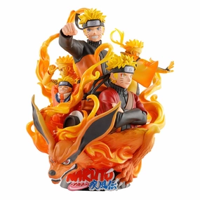 Detailed Sculpture Chrome Plated [Limited Sales] Puchirama DX NARUTO Shippuden 01 Naruto Special Complete Figure