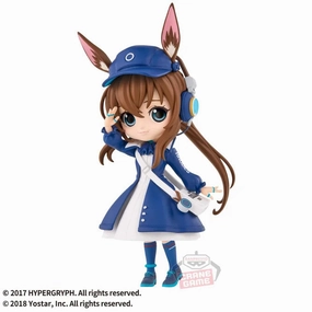 Arknights - Q posket - Amiya - Newspaper Delivery Ver. Superhero Decor