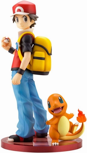 ARTFX J "Pokemon" Series Red with Charmander 1/8 Complete Figure Work Perform Progress Achieve