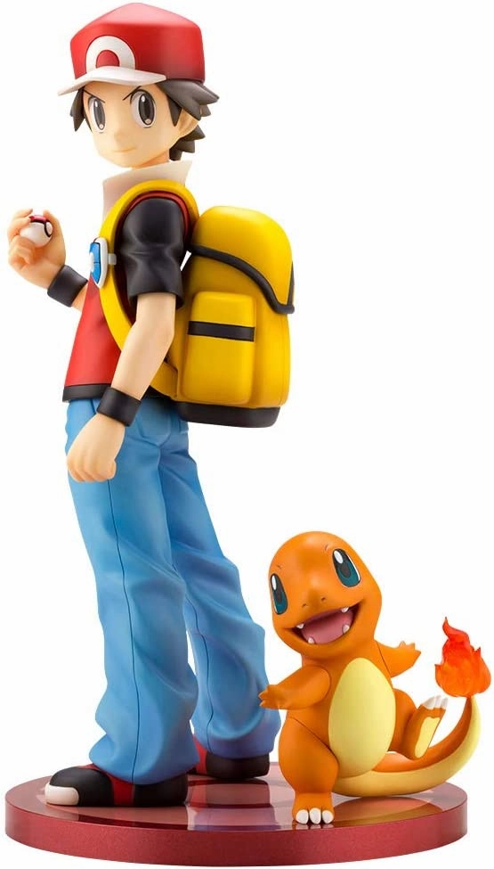 ARTFX J "Pokemon" Series Red with Charmander 1/8 Complete Figure Work Perform Progress Achieve