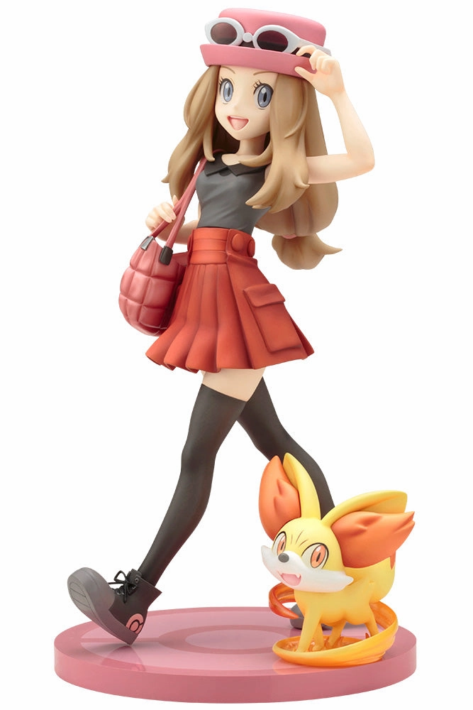 Construction Set Character Collection ARTFX J "Pokemon" Series Serena with Fennekin 1/8 Complete Figure