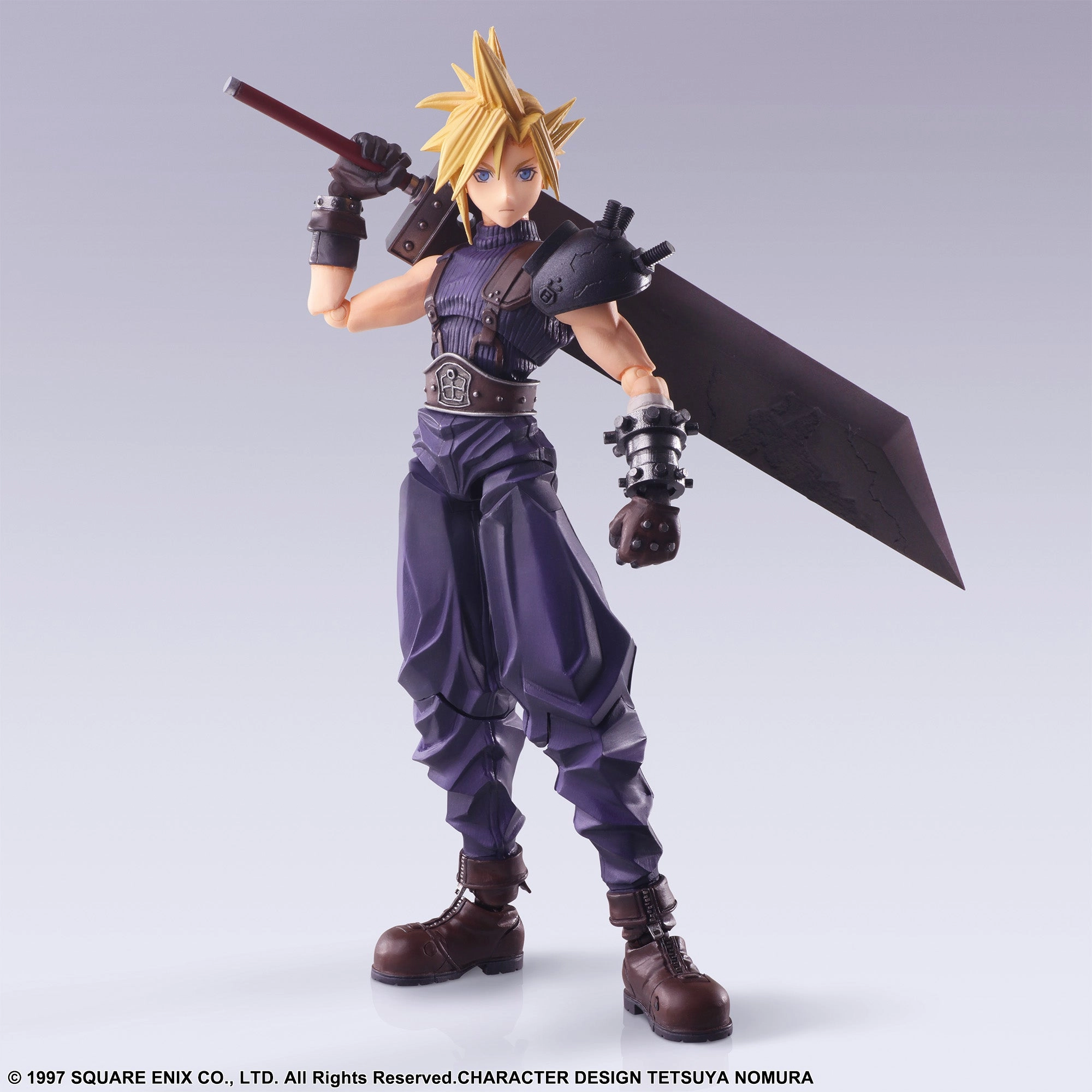 Vintage Theme ??Resale??Final Fantasy VII Bring Arts Cloud Strife