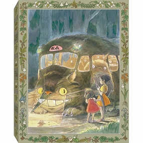 ATB-44 My Neighbor Totoro Art Board Jigsaw (Arrival of Cat Bus) ?????? Ghibli ?? ?D Board game