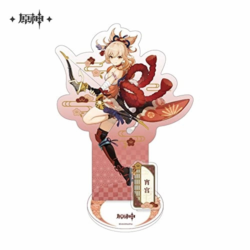 Egyptian Art PVC Showcase Genshin Impact Inazuma City series Character Acrylic Stand Yoimiya