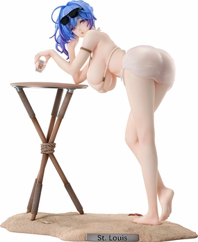 Vinyl Figure Learning Tool Azur Lane St. Louis Swimsuit Ver. Complete Figure