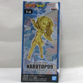 Bandai Spirits [NARUTO] NARUTOP99 World Collectable Figure vol.5 E: Sakura Haruno (Gold ver) Full Set Art Exhibit