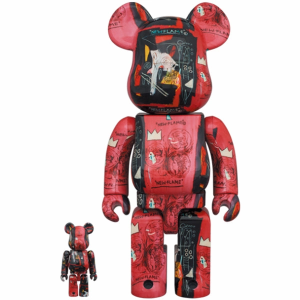 Dream Encourage BE@RBRICK Andy Warhol ?? JEAN-MICHEL BASQUIAT #1 100?? ?? 400?? Set