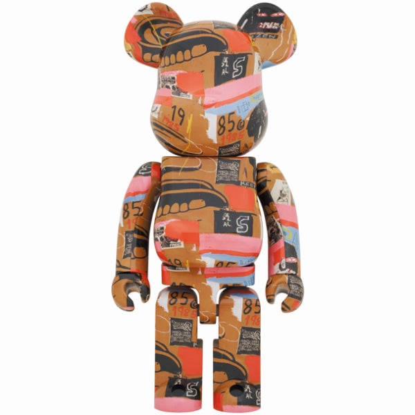 BE@RBRICK Andy Warhol ?? JEAN-MICHEL BASQUIAT #2 1000?? Card Tower Famous Person