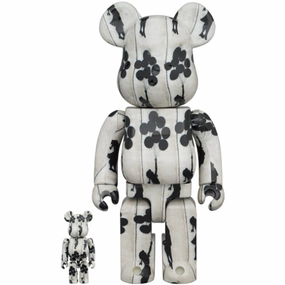 Digital World Writing Expert BE@RBRICK Flying Balloons Girl 100?? & 400?? Set