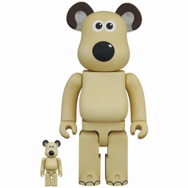 Morality Meter Consciousness Expand BE@RBRICK GROMIT 100?? & 400?? Set