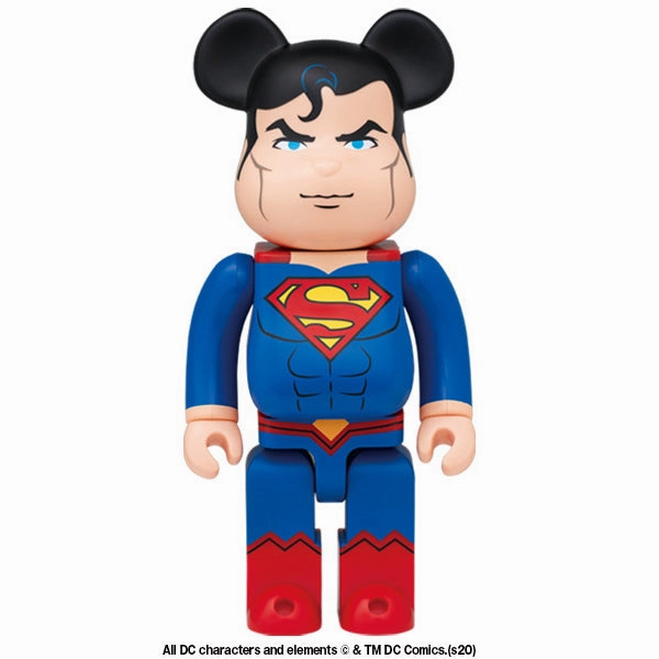 Bird watching Reaction Time BE@RBRICK Happy Lottery Ver. DC Superman 400%