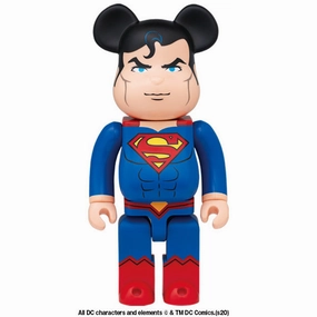 Bird watching Reaction Time BE@RBRICK Happy Lottery Ver. DC Superman 400%