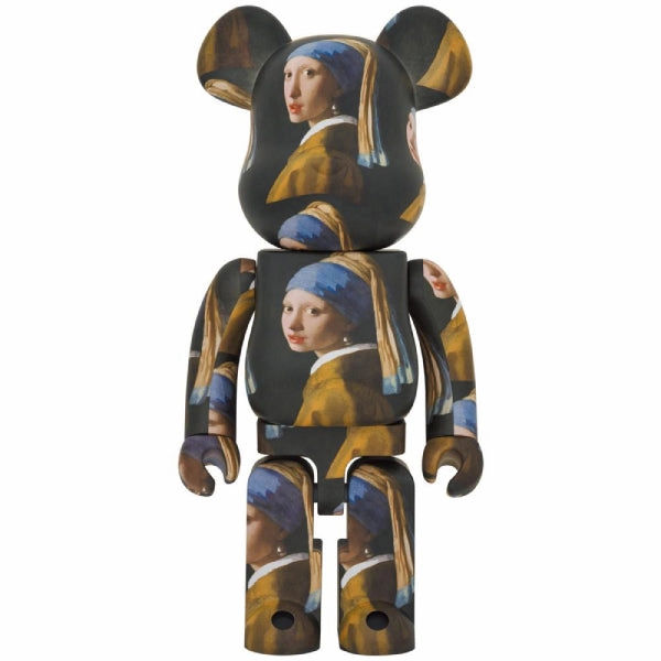 BE@RBRICK Johannes Vermeer "Girl with a Pearl Earring" 100% & 400%, 1000% Goal Reach