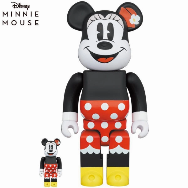 BE@RBRICK MINNIE MOUSE 100?? & 400?? , 1000% Developmental Stage Forgiveness Grant