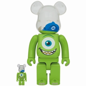 Speed Calculation BE@RBRICK Monsters, Inc. Mike 100% & 400% Set