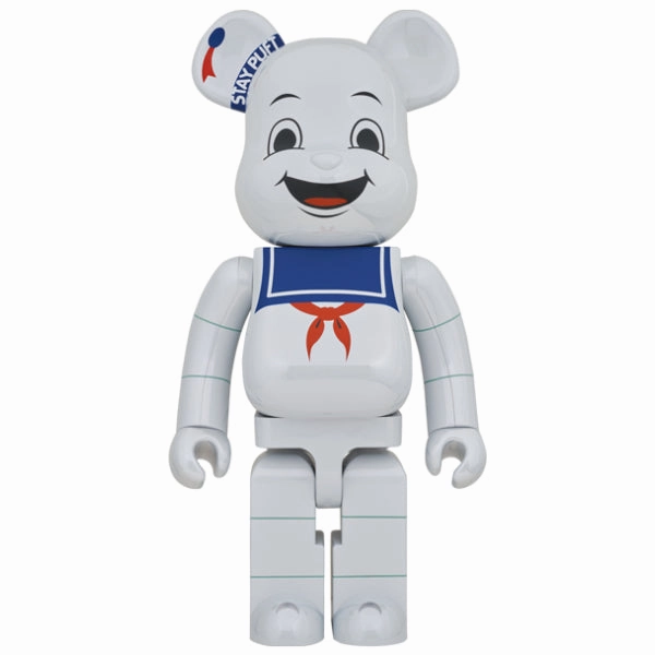 BE@RBRICK STAY PUFT MARSHMALLOW MAN WHITE CHROME Ver. 1000?? Surf Board
