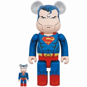 Milestone Reach BE@RBRICK SUPERMAN (BATMAN: HUSH Ver.) (100% & 400% / 1000%)