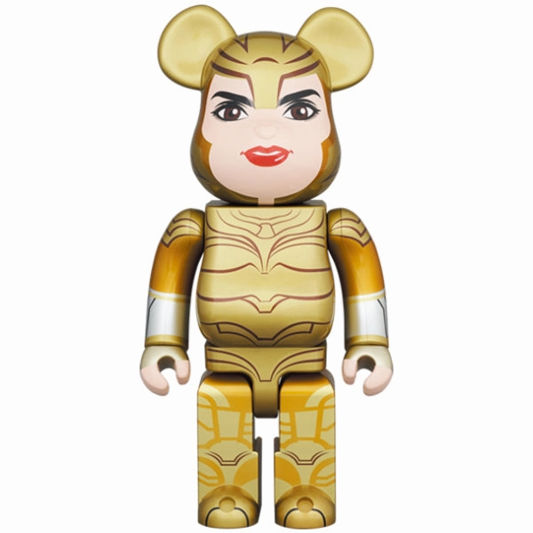 BE@RBRICK WONDER WOMAN GOLDEN ARMOR 400?? Dragon Companion Battery operated