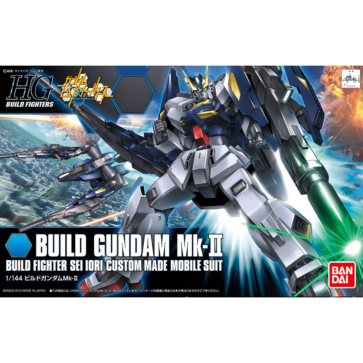 Licensed Product Biodegradable material HGBF 1/144 Build Gundam MK-II ?C?? ???? ???_