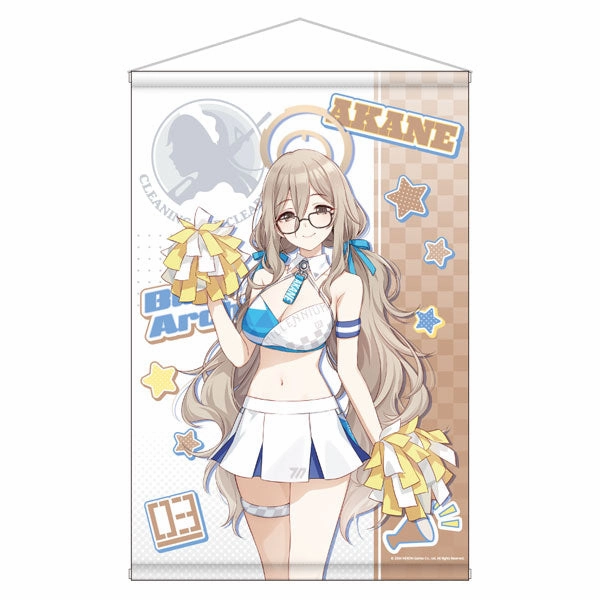 Blue Archive New Illustration B2 Wall Scroll 3.5th Anniversary POP UP STORE Akane Decorative Accent