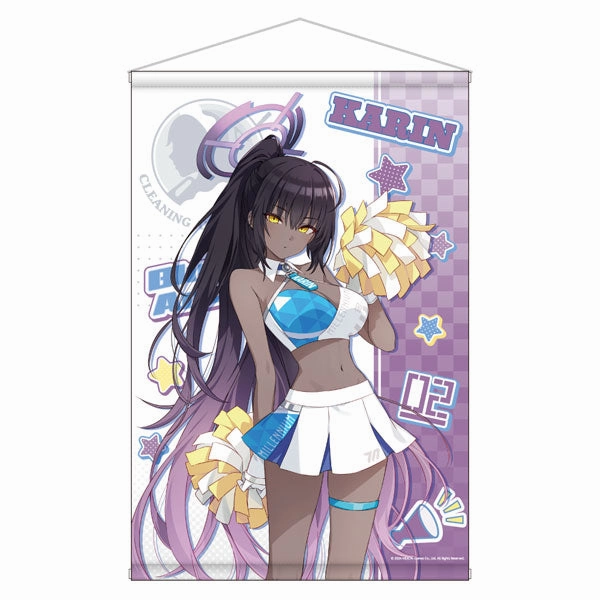 Disney Character Summer Toy Blue Archive New Illustration B2 Wall Scroll 3.5th Anniversary POP UP STORE Karin