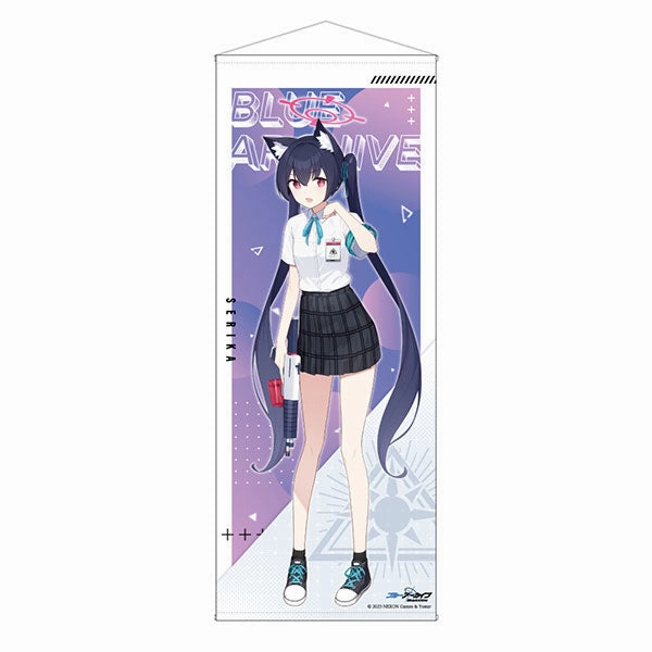 Blue Archive New Illustration Life-size Wall Scroll / Serika PVC Statue Folk Tale
