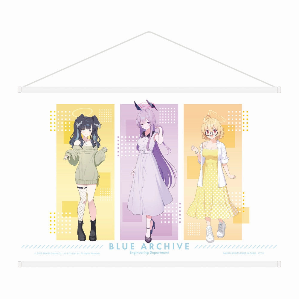 Blue Archive vol.2 - A2 Tapestry - Engineering Club [Ichiban-Kuji Prize C] Interchangeable Part