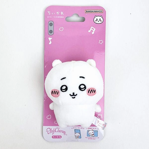 Chikawa Play Charm Smartphone Stand Mascot - (Chiikawa / Usagi / Hachiware / Momonga) ???????? ?? ???????? Something Small and Cute ?C??? nuigurumi Web Design