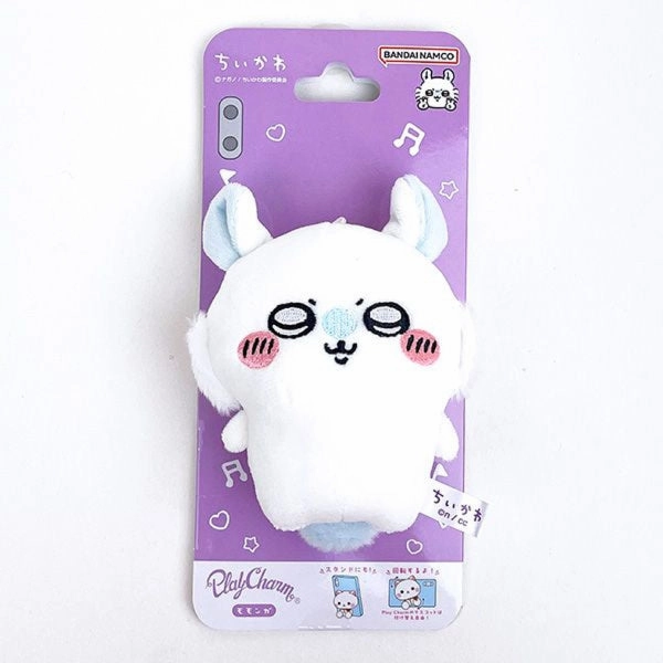 Lightweight Build Chikawa Play Charm Smartphone Stand Mascot - (Chiikawa / Usagi / Hachiware / Momonga / Kurimanju / Shisa / Rakko) ???????? ?? ???????? Something Small and Cute ?C??? nuigurumi (2025 JUN ver.)