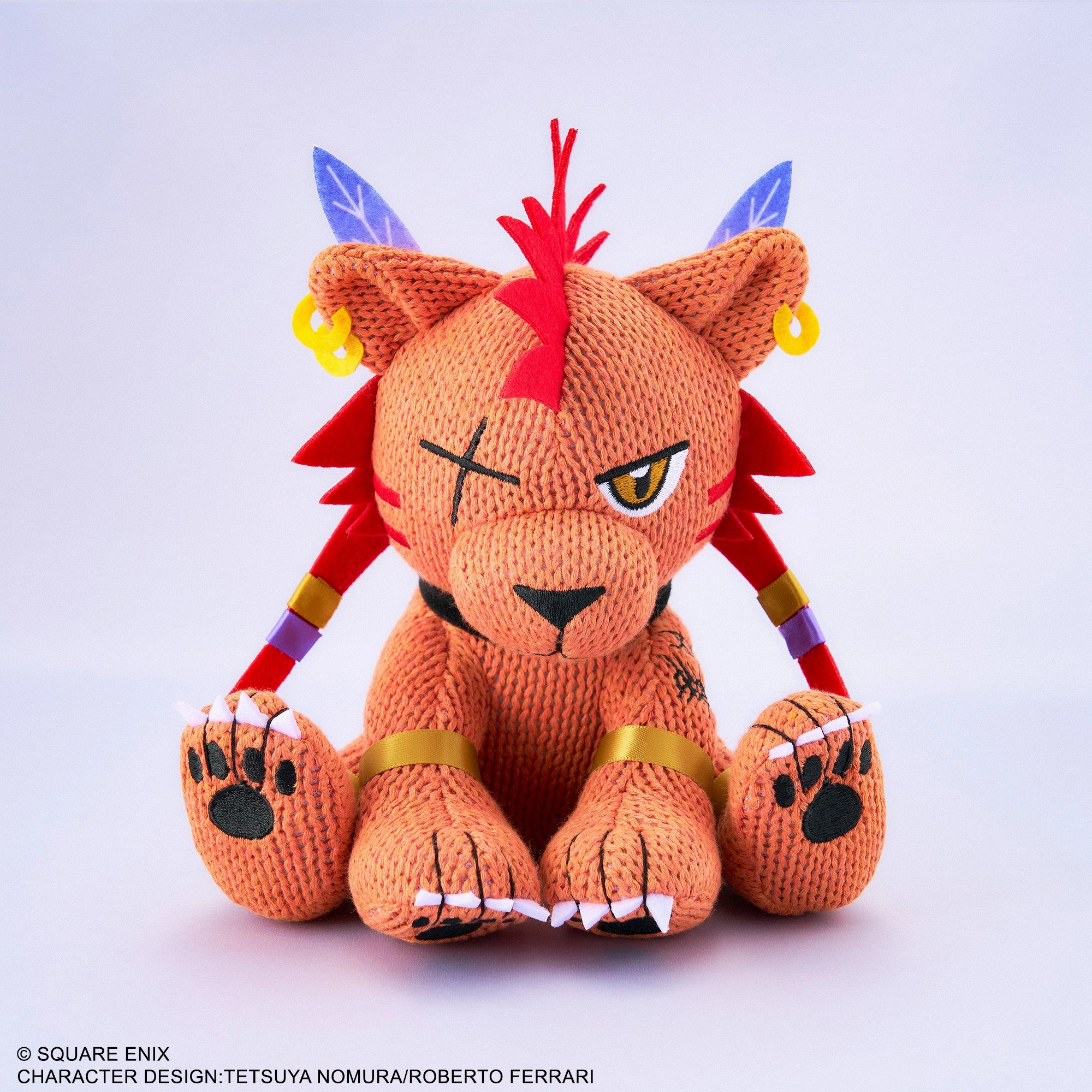 Final Fantasy VII Remake Knitted Plush Red XIII Military Vehicle Competition Entry