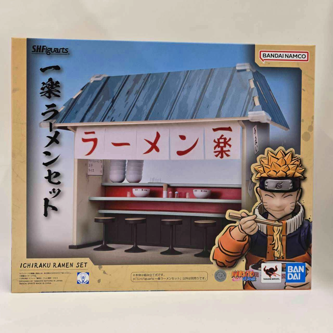 S.H.Figuarts Ramen Ichiraku Set (NARUTO Shippuden) National Symbol Crystal Figure
