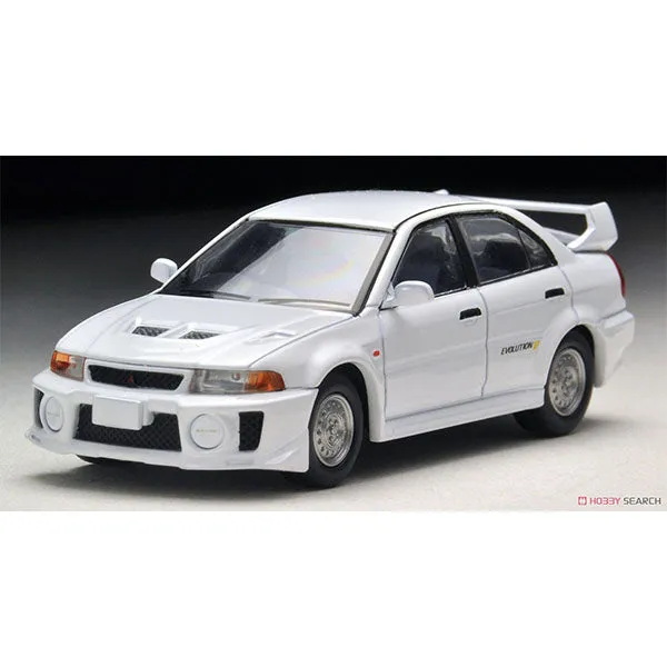 Premium Collectible Miniature Hero LV-N187c Lancer GSR Evolution V Diecast Toy Model Car (White)