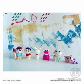 Mutation Effect Gravity Effect Crayon Shin chan Friends Mini Figure (Set of 8)
