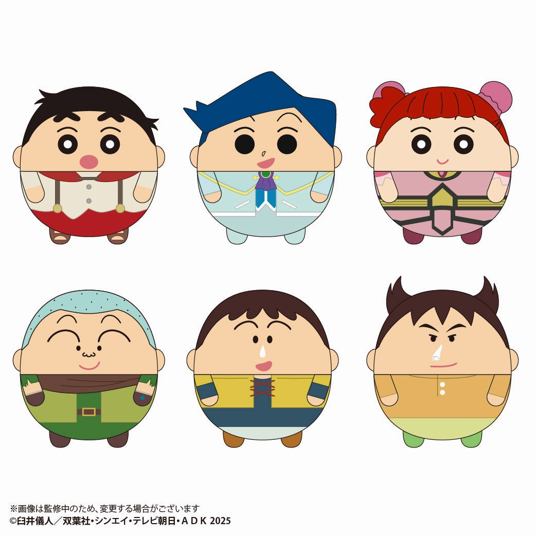 Ocean Life Limited Edition Crayon Shin-Chan Movie: Fuwakororin (set of 6) ?P?? ???