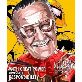 touch screen Future Scientist Pop Art Poster Wall Decoration Drawing Marvel Stan Lee