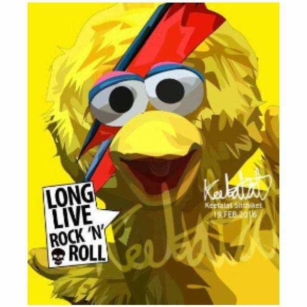 Pop Art Wall Decoration Drawing (Big Bird) ??? ? Attention Training Literary Character