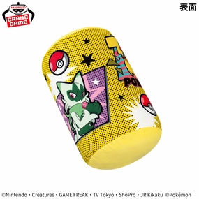 Interactive Games Pok??mon Cylindrical-shaped Cushion COMIC ART A