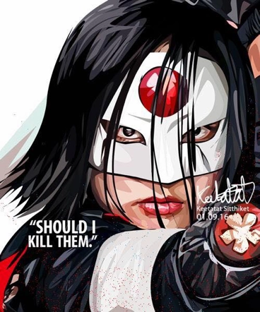 Pop Art Wall Decoration Drawing (Katana) Calendar Learning Championship Win