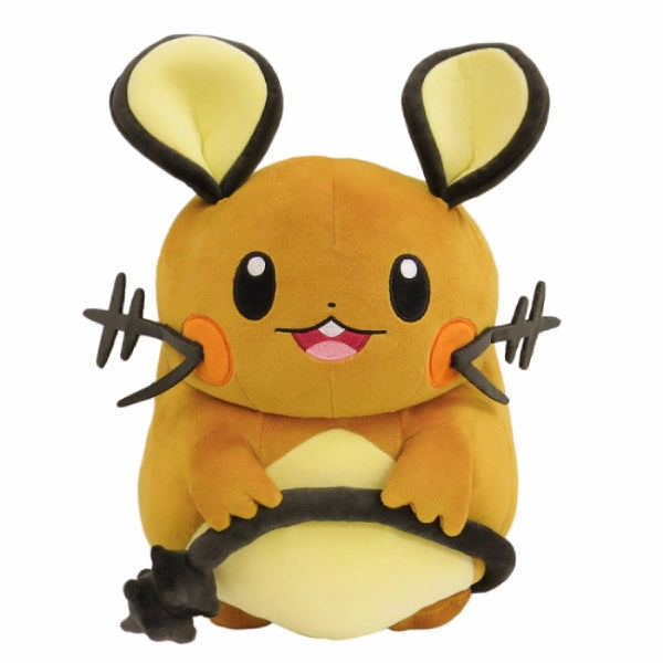 Pokemon Potehagu Cushion (PZ62 Dedenne / PZ63 Mokuro) ???????` ???? ?????? ?n Animation Kit