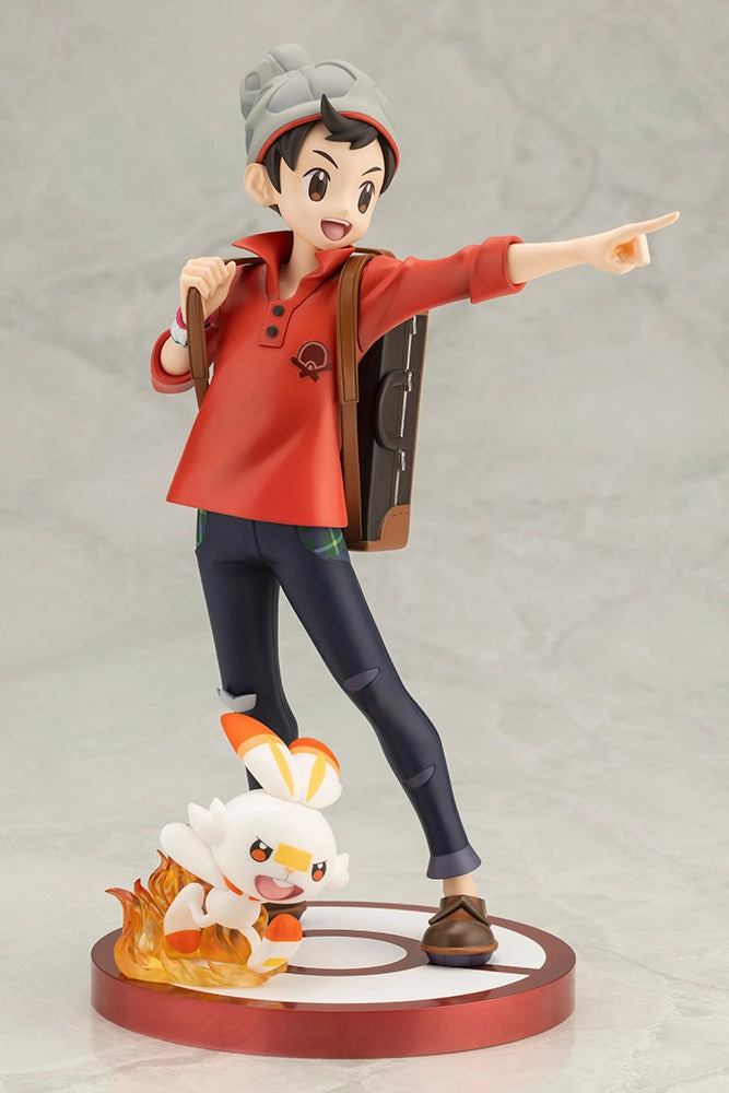 Dialogue System Humanity Serve "Pokemon" Series ARTFX J Victor with Scorbunny
