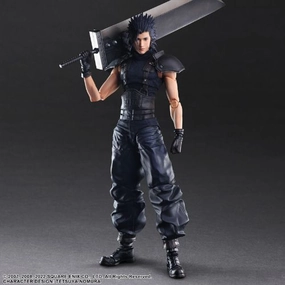 Crisis Core -Final Fantasy VII- Reunion Play Arts Kai Zack Fair Soldier Class 1st Loyal Customer