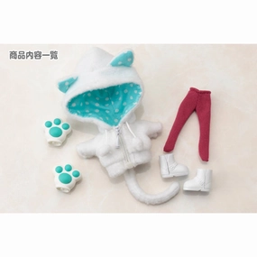 CU-POCHE EXTRA - ANIMAL PARKA SET (WHITE CAT/ BLACK CAT) (RE-RUN) Difference Cause